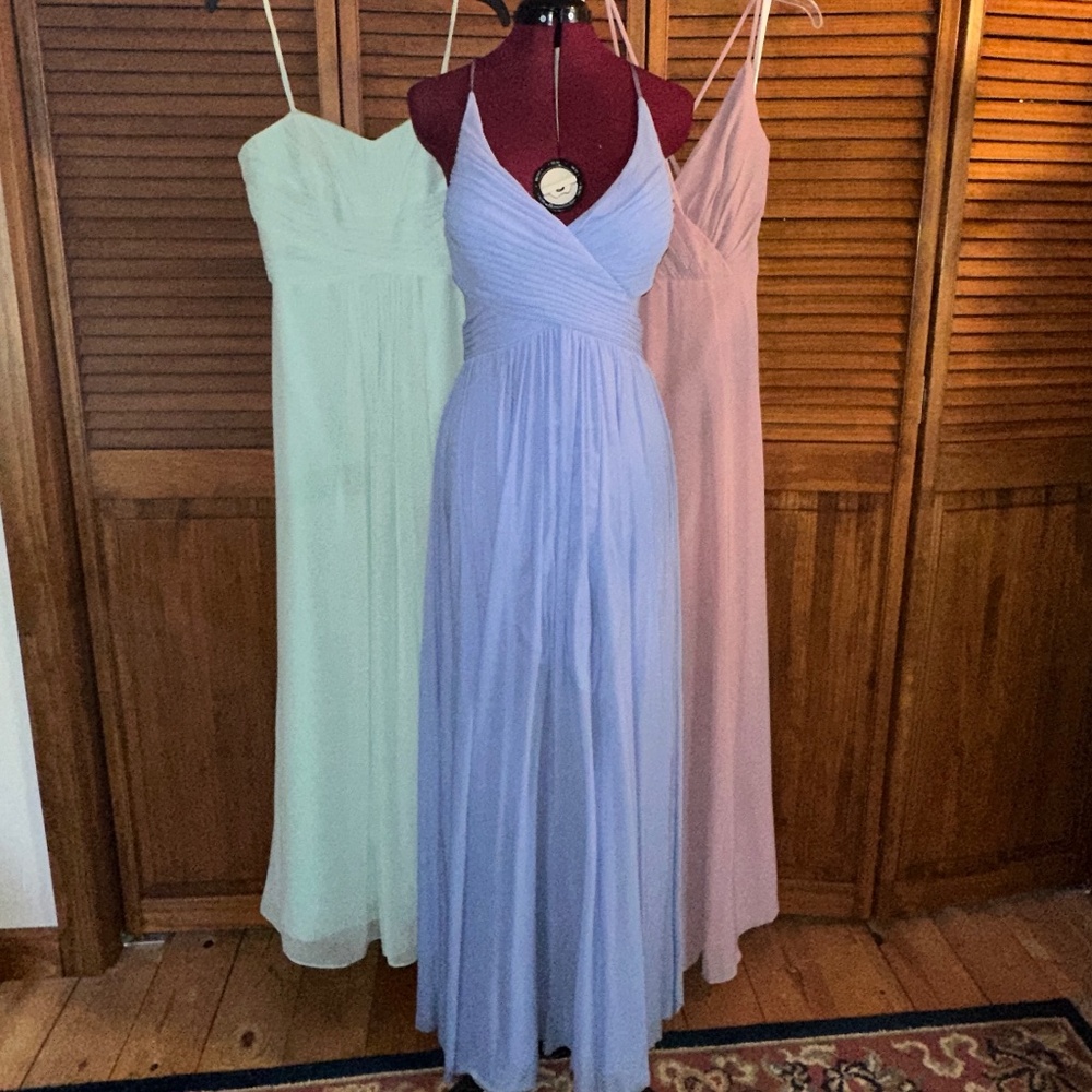 Haute Nites Periwinkle Blue Long Formal/Prom/Bridal Dress Size 5